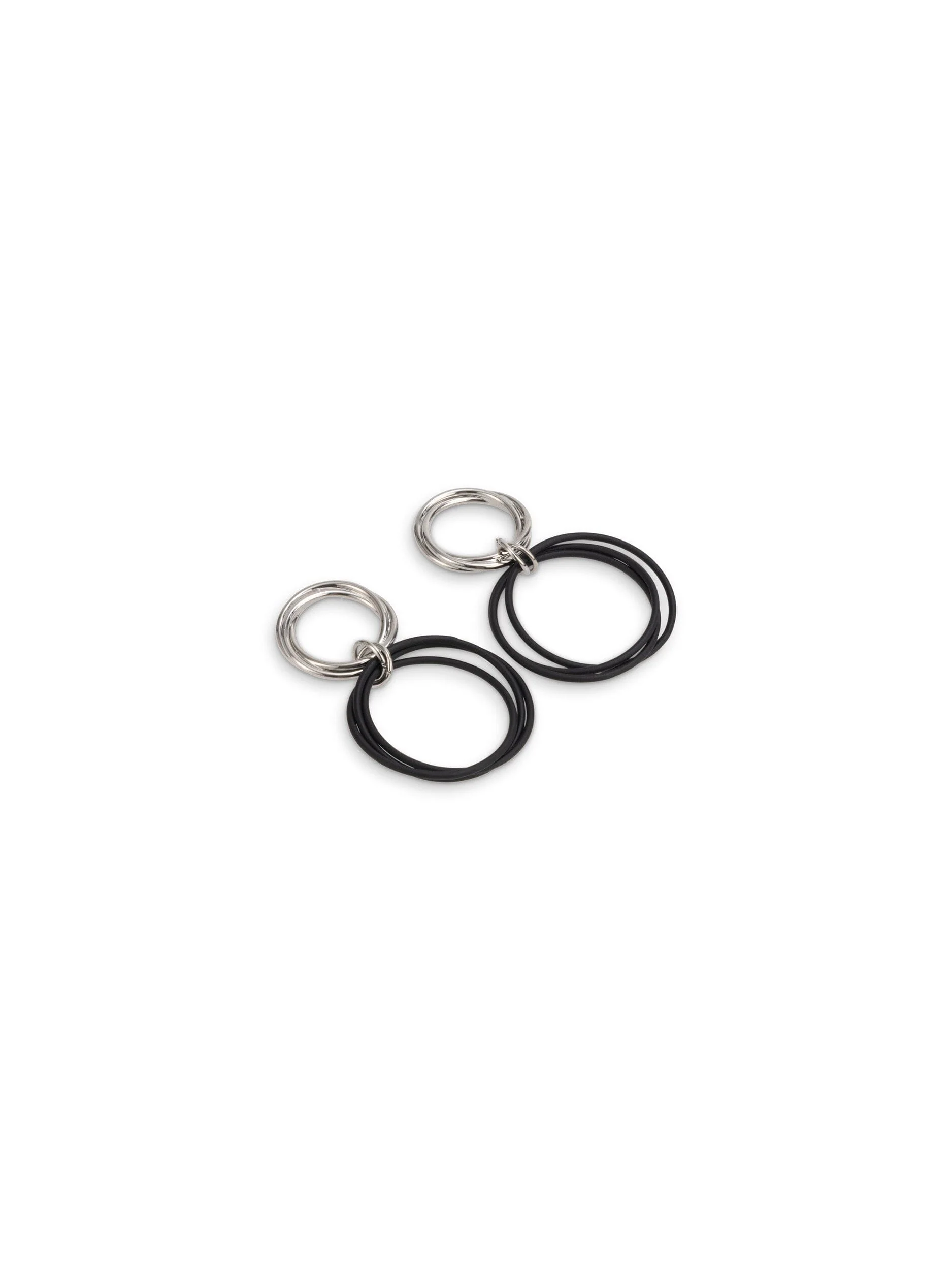 KALIA EARRINGS SILVER - Image 3