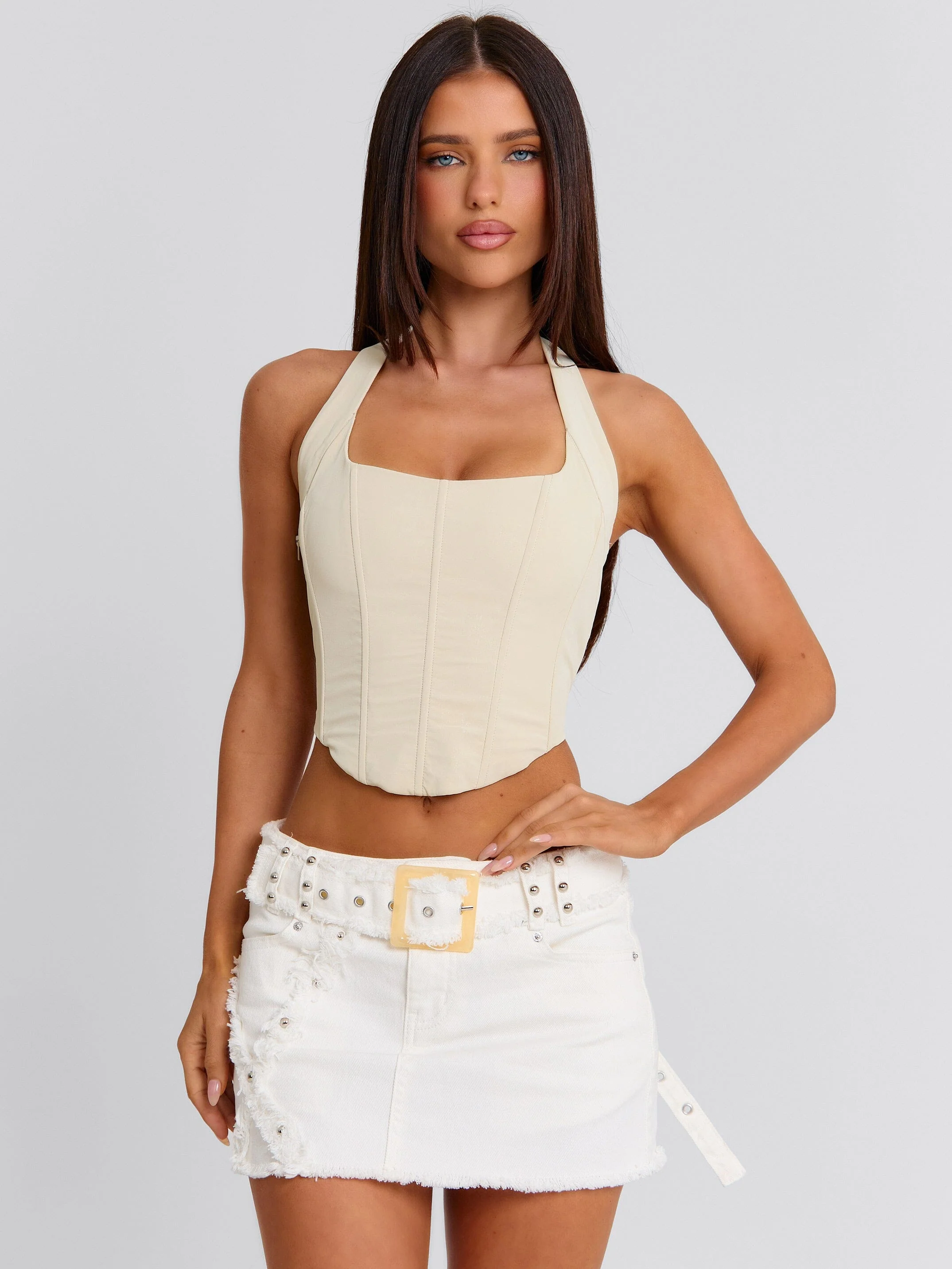 LAINEE CORSET TOP BONE - Image 4